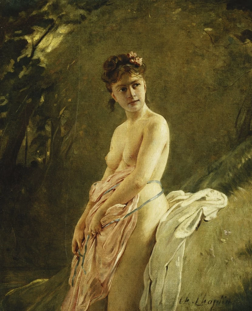 La bagnante